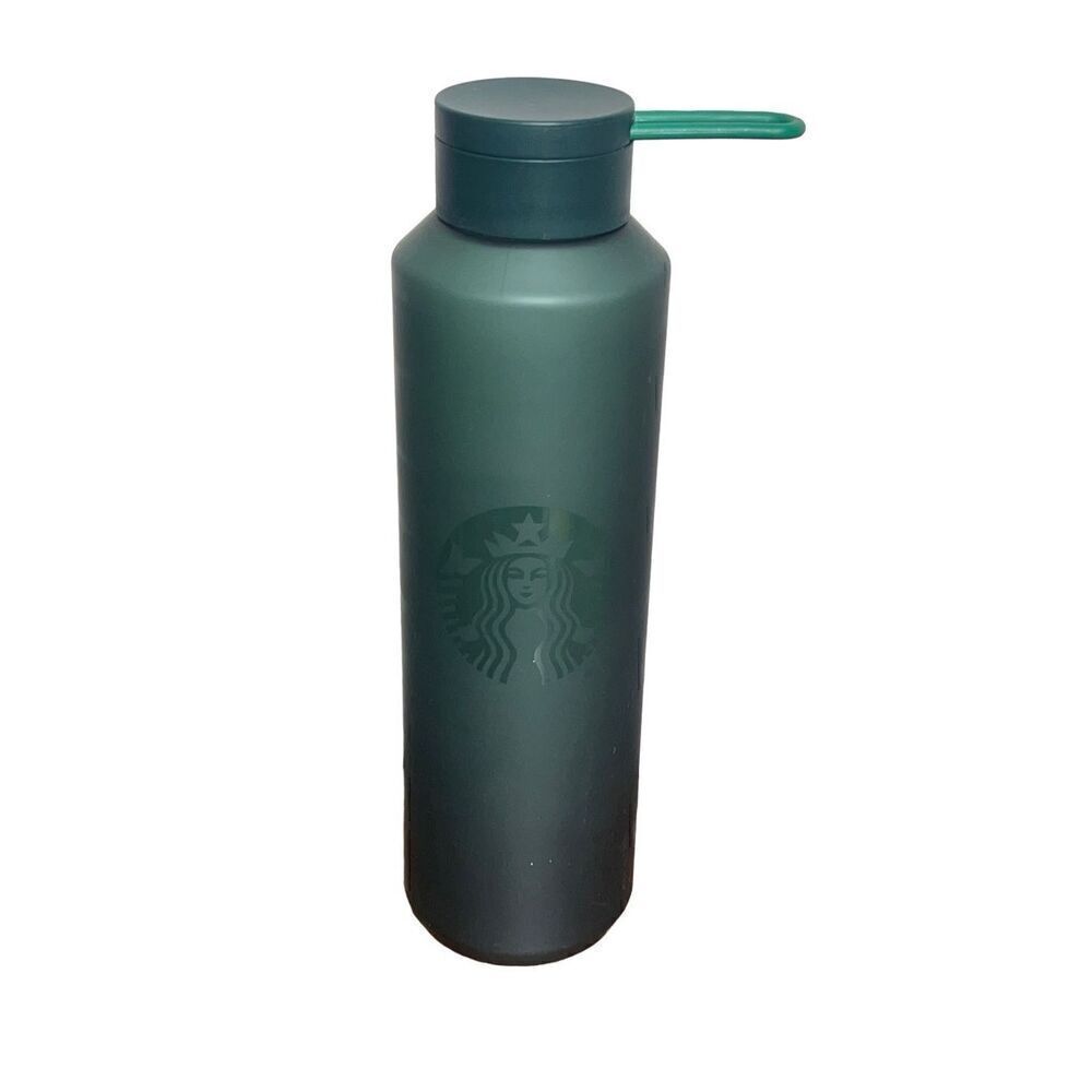 Starbucks Emerald Green Textured 22oz Water Bottle  2022 Starbucks